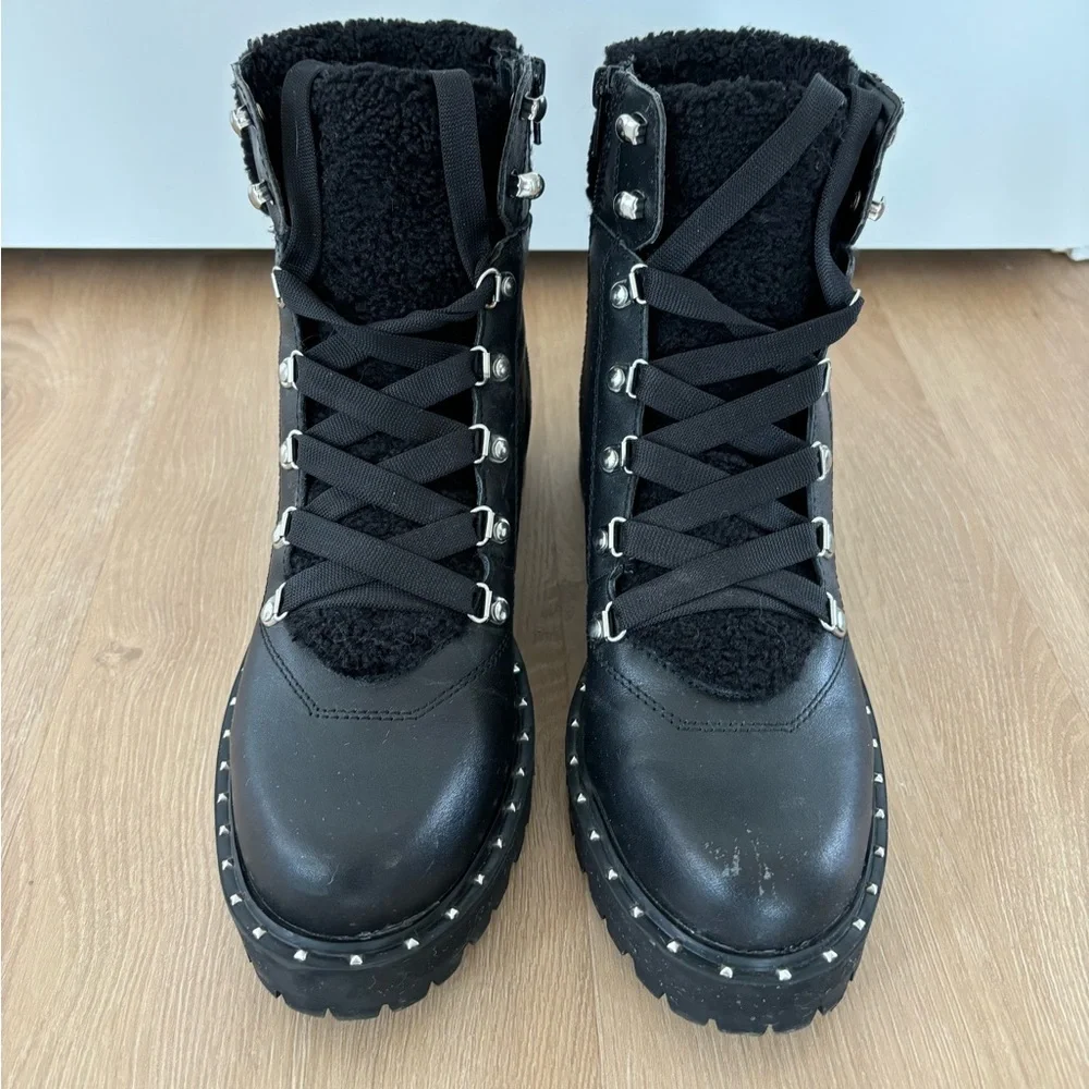 Steve madden black ankle boots for women size 7.5 - Picture 13 of 17